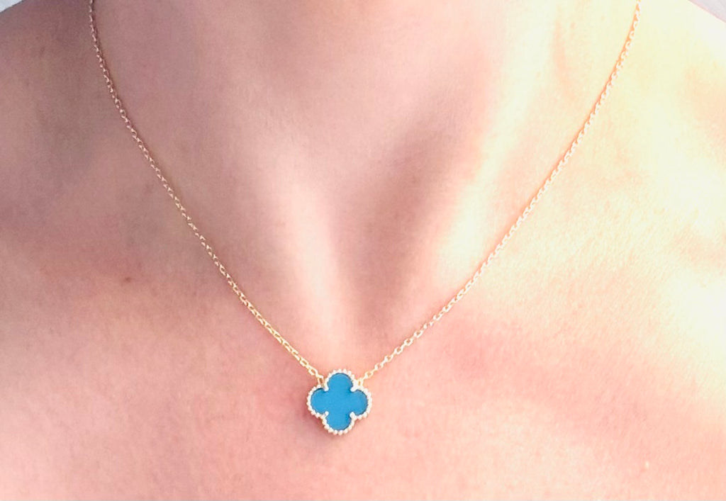 One Motif Clover Necklace